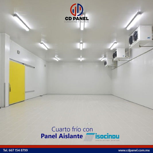 Panel Aislante Isoparete Frigo