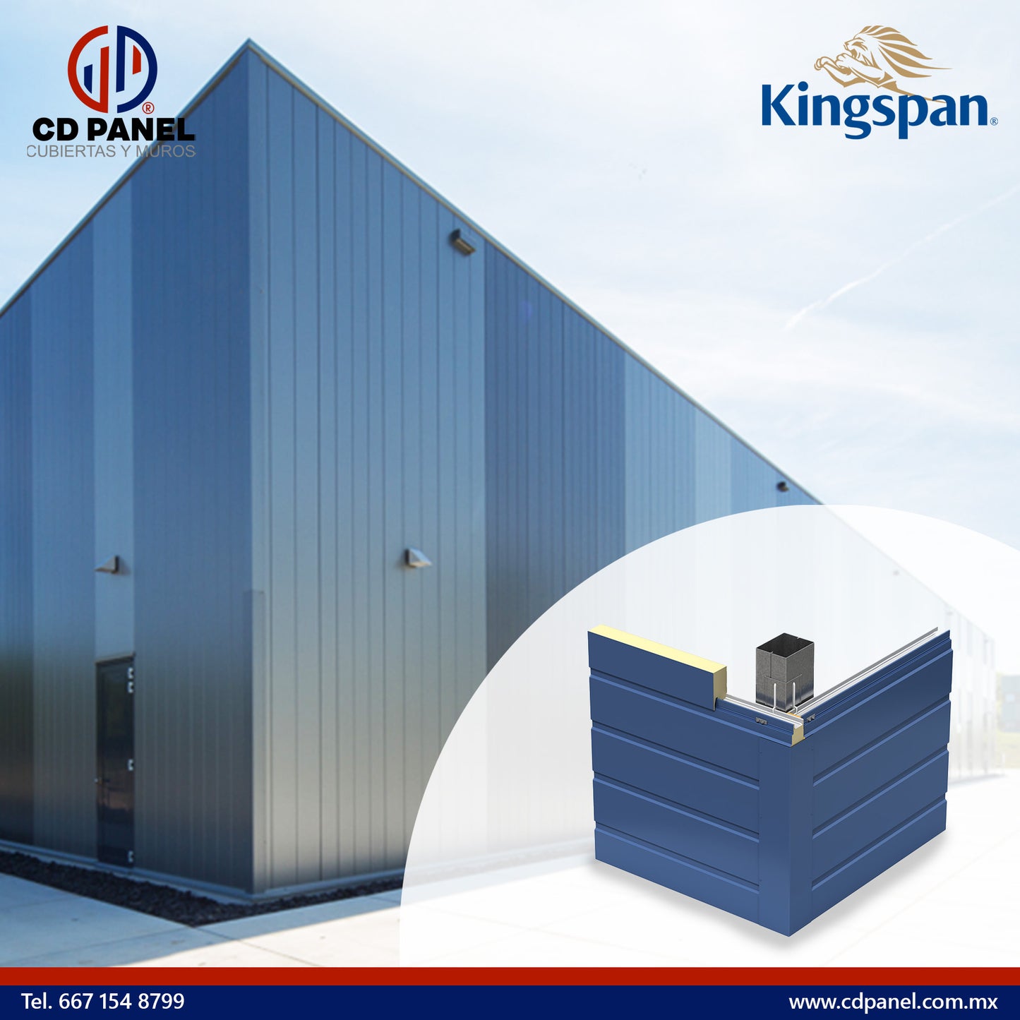 Panel Aislante Kingspan King Wall 1