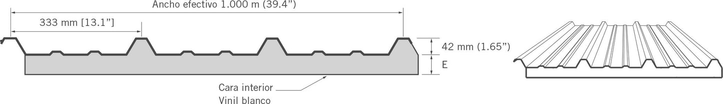 panel-aislante-ternium-econotecho estructura